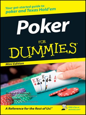 Poker For Dummies - ebook